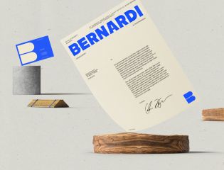 Bernardi - Strategy development, corporate Identity, print design